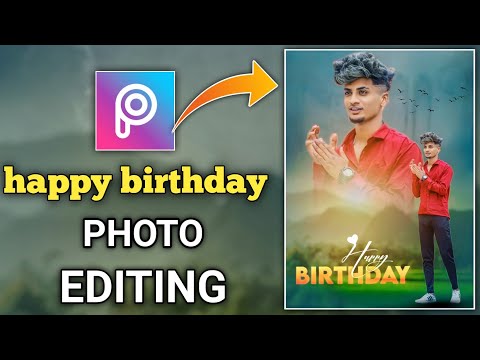 Birthday special CBP photo editing tutorial in picsart in telugu || professional CDP making in 2022