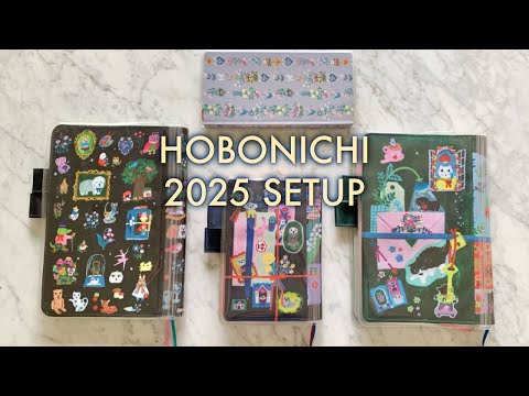 Hobonichi 2025 Setup / #hobonichisetup #hobonichi #hobonichitecho  #plannersetup