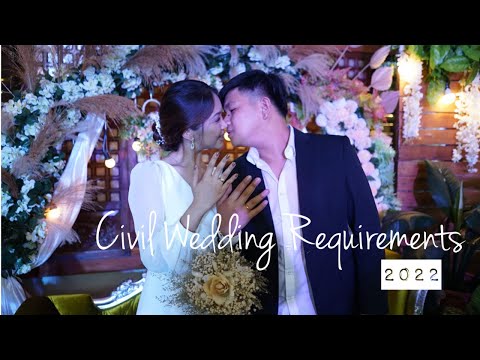 Civil Wedding Requirements Philippines 🇵🇭[2022]