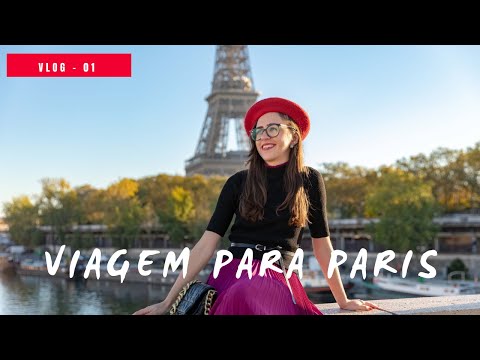 VLOG FÉRIAS EM PARIS - Conhecendo Paris pela primeira vez e visitando a Torre Eiffel!