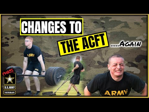 The ACFT is changing ......... again