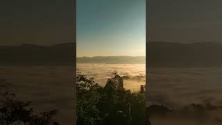 Ghum vanga | Minar | Sajek valley 🌄 ☁️.#mountains #travel #sajek_valley #gontobbo #sunrise #nature