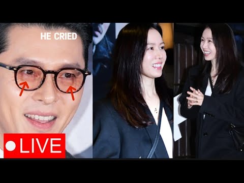 HYUN BIN CRIED AFTER SEEING HIS WIFE TO SUPPORT HIM! (FULL VIDEO) THE ACTRESS CHOOSE TO SUPPORT HIM!