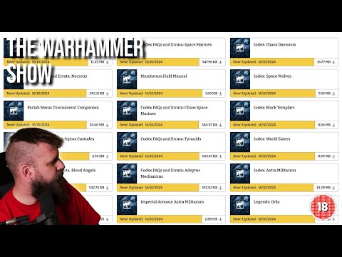 I am NOT reading ALL that!!  - The Warhammer Show