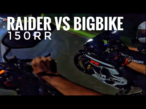 PALIT MOTOR PAG NATALO / RAIDER VS BIGBIKE