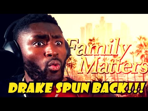 DRAKE DROPPED THE WHOLE CLIP!!!! DRAKE - FAMILY MATTERS (KENDRICK LAMAR DISS) (REACTION)