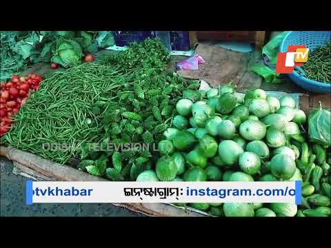 Steady Rain Impacts Vegetable Trade in Athagarh