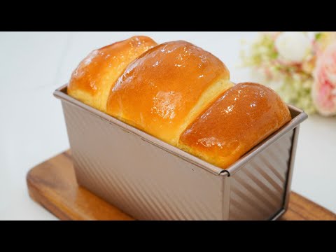 Soft and Fluffy Honey Milk Loaf