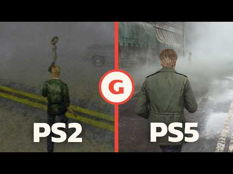 Silent Hill 2 PS2 Vs Silent Hill 2 Remake PS5 Graphics Comparison