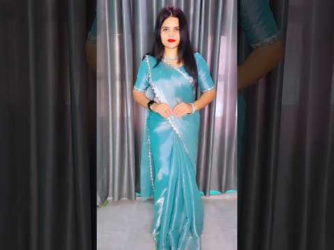 jimmi choo saree Draping tutorial for Beginners #jimmichoosarees #jimmichoosareedraping #ytshorts