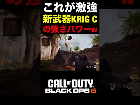 【COD:BO6】これが激強新武器アサルト『KRIG C』の強さパワーww【実況切り抜き】