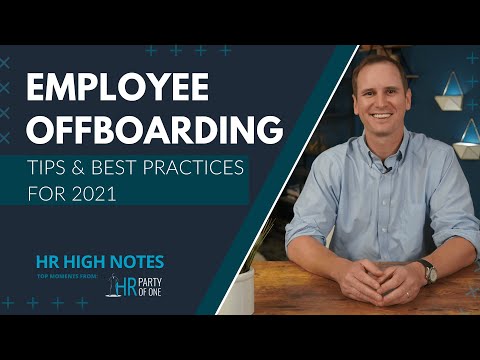 Employee Offboarding Tips & Best Practices | HR High Notes