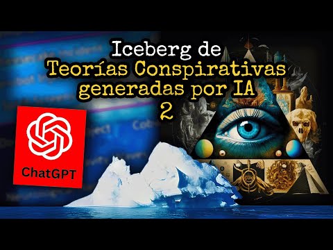 Iceberg de Teorías Conspirativas hechas con IA 2