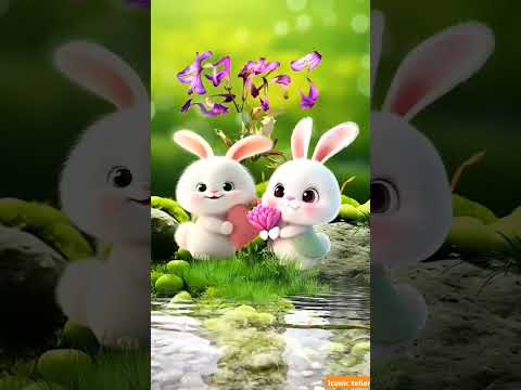 Bunny Cute Love Story 💕 | Part 1 😍 | #funny #bedtimestories #funnystoryvideo #shorts #viral