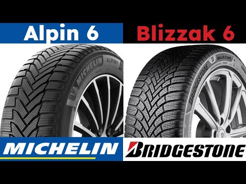 Michelin Alpin 6 vs Bridgestone Blizzak 6