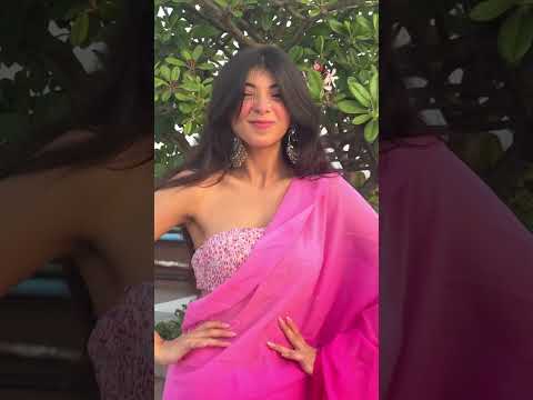 Pink saree Barbie vibes