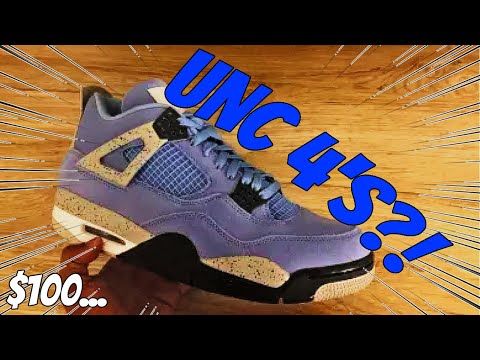 I BOUGHT $100 *UNC* JORDAN 4's... #sneakers  #replica #dhgate