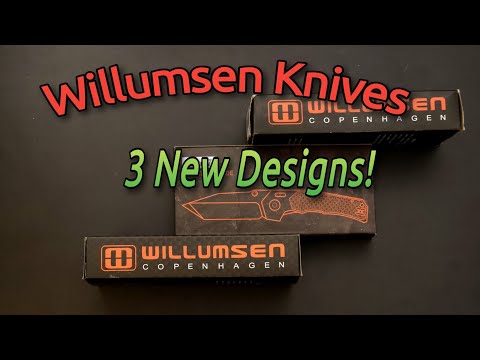 Willumsen Copenhagen: Three NEW Folders!