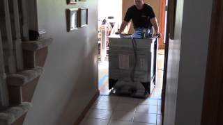 Moving Heavy Appliances with the Crain 280 HD Air Lifter