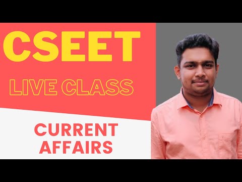 CSEET - LIVE CLASS - CURRENT AFFAIRS