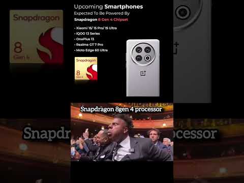 upcoming smartphones ka  processor hoga snapdragon 8gen 4 👀😲 #processor #techmeme #youtubeshorts