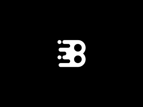 Letter B Logo Design Speedart (6 in 1)