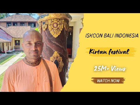 iskcon temple Bali Indonesia kirtan festival #iskcon #vairalvideo #kirtan #harekrishna