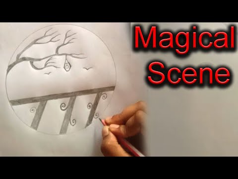 How To Draw Magical Scene | Jakia Sultana | #Drawing Episode 10 | Rupkothar Golpo