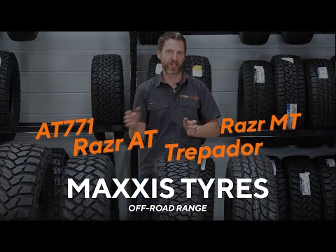 Maxxis Off-Road Tyre Range - AT771 - Razr AT - Razr MT - Trepador