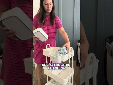 Organize with Me | Baby Toddler Changing Station Organization | Diaper Organizing | Mom Hacks SAHM