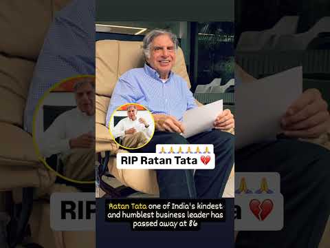 RIP 🙏 Sir #RatanTata ji 🙏