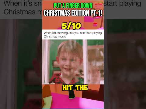 Put A Finger Down - CHRISTMAS Edition 🎅 #roblox #shorts