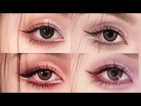 Soft Cut Crease Eye Makeup - 4 Sexy & Romantic Styles | Step by Step Tutorial by 造孽小猪.