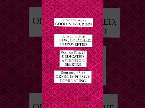 ⭐️✨WHAT IS YOUR LOVE VIBRATION BASED ON YOUR DATE OF BIRTH ? 🌟#love #lovevibes #numerology
