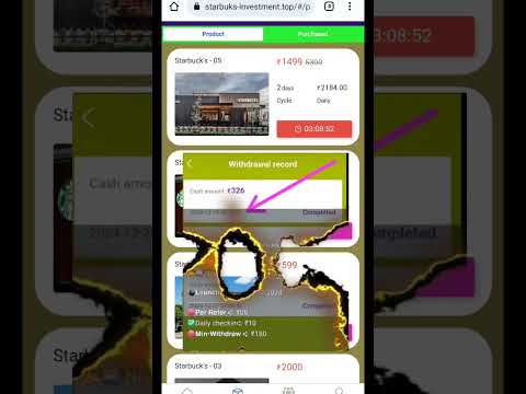 new money earning app 27.12.24th  launched without investment long term app✅