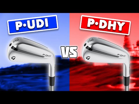 TaylorMade P∙UDI vs TaylorMade P∙DHY | Which Driving Iron Is Right For You?