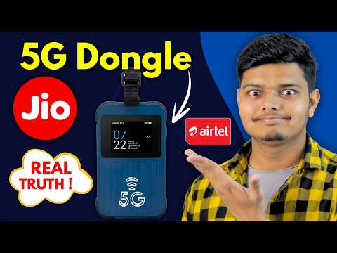 Use This and Get Unlimited 5G Data EVERYWHERE | 5G Dongle in India