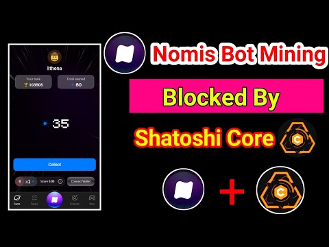 Nomis App Bot || Nomis Telegram Mining Bot ||  Blocked By Shatoshi Core.