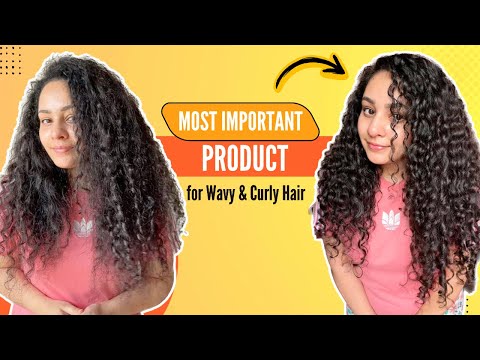 Game changer product for Wavy, Curly, Frizzy hair  || Differences between curl cream & leave in