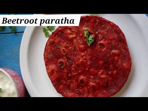 Beetroot paratha recipe/Healthy Breakfast Recipe/Beetroot chapathi/chukandar paratha/Bitche paratha