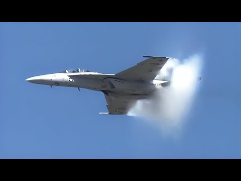 US Navy F/A-18F Super Hornet Demo - Cleveland National Airshow 2023