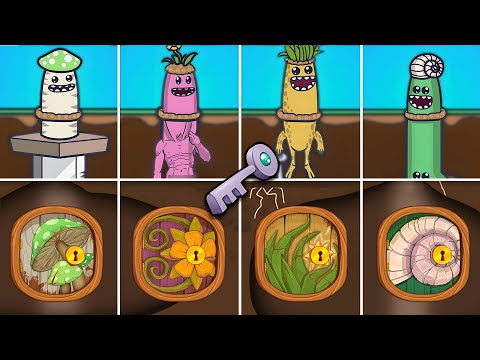 All Dipster Doors - Full Body Designs & Discovery (My Singing Monsters)