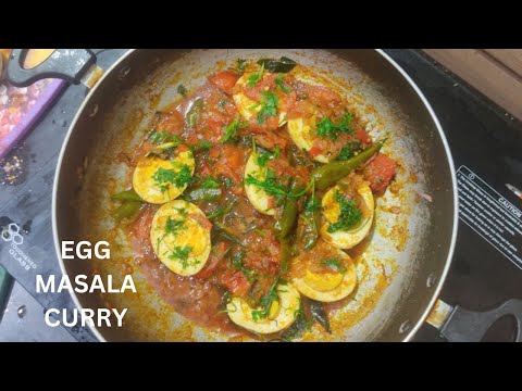 EGG MASALA CURRY | EGG MASALA GRAVY | EGG CURRY RECIPE | Spicy Egg Curry | #cooking #homemade