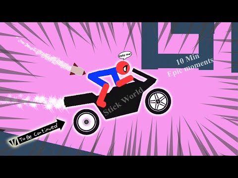 10 Min Best falls | Stickman Dismounting funny and epic moments | Like a boss compilation #647