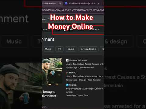 How to Make Money Online Posting Trending News on YouTube #tutorial #youtubeshorts