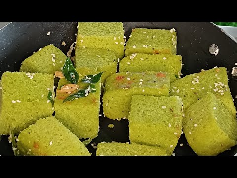 ढोकला तो कई बनाया होगा, पर ये बनाया क्या आपने ?So Spongy Dhokla |Palak पनीर Dhokla|#explore#recipe🔥💐