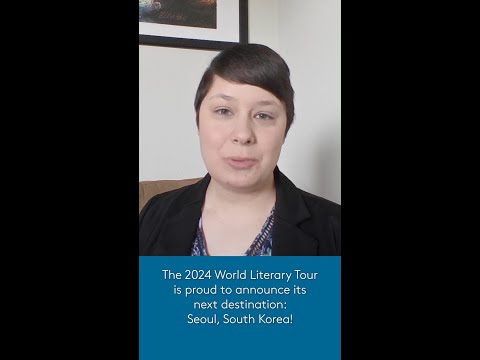 Pack your bags 📚✈️! Our #WorldLiteraryTour is heading to Seoul, South Korea 🇰🇷