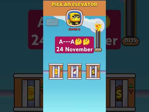 ⚡Boinkers elevator code today || Boinkers Daily Combo || 24 November⚡ #boinkers