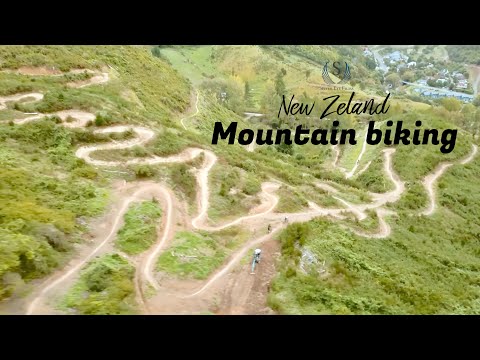 Epic mountain biking in New Zealand | Captured from a drone