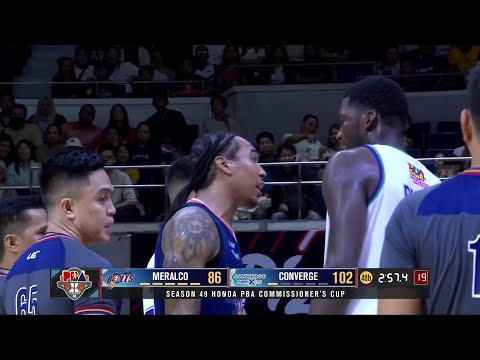 Raymond Almazan, Cheick Diallo GETS IN HEATED ARGUMENT | PBA SEASON 49 COMMISSIONER’S CUP